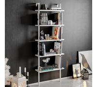 Hanah Home Bookshelf, Bianco, Taglia Unica