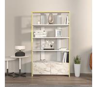 Hanah Home Bookshelf, Bianco, Taglia Unica