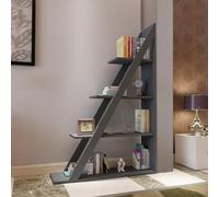 Hanah Home Bookshelf, Grigio, Taglia Unica