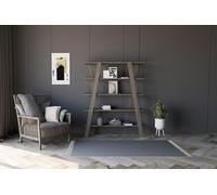 Hanah Home Bookshelf, Nero, Taglia Unica