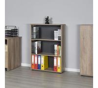 Hanah Home Bookshelf, Noce Chiaro, Taglia Unica