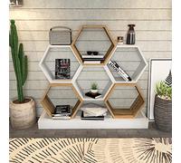 Hanah Home Bookshelf, Quercia Bianca, Taglia Unica