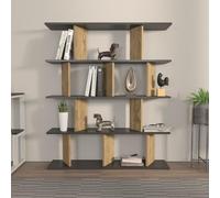 Hanah Home Bookshelf, Quercia Nera, Taglia Unica