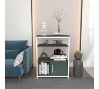 Hanah Home Bookshelf, Verde Bianco, Taglia Unica