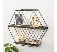 Hanah Home CM-023-SRK, Spruce Wood, Noce Scura Nera, Taglia Unica