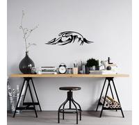 Hanah Home Elegante accessorio decorativo da parete in metallo, 20 x 70 cm, 100% metallo, spessore 1,5 mm, perfetto per decorazioni domestiche e spazi moderni