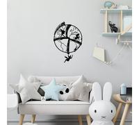Hanah Home Elegante accessorio decorativo da parete in metallo, 46 x 66 cm, 100% metallo, spessore 1,5 mm, perfetto per decorazioni moderne per la casa e arte da parete unica