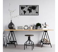 Hanah Home Elegante accessorio decorativo da parete in metallo, 47 x 90 cm, 100% metallo, spessore 1,5 mm, perfetto per decorazioni moderne per la casa e arte da parete unica