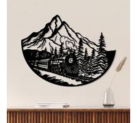 Hanah Home Elegante accessorio decorativo da parete in metallo, 55 x 73 cm, 100% metallo, spessore 1,5 mm, leggero e resistente, perfetto per decorazioni moderne