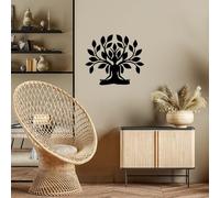 Hanah Home Elegante accessorio decorativo da parete in metallo, 60 x 70 cm, 100% metallo, spessore 1,5 mm, perfetto per decorazioni moderne per la casa e arte da parete unica
