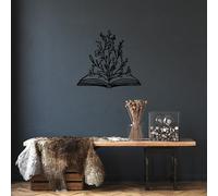 Hanah Home Elegante accessorio decorativo da parete in metallo, 64 x 70 cm, 100% metallo, spessore 1,5 mm, perfetto per decorazioni moderne per la casa e arte da parete unica