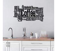 Hanah Home Elegante accessorio decorativo da parete in metallo, nero, 86 x 47 cm, 100% metallo, spessore 1,5 mm, peso leggero 1,62 kg, perfetto per arredamento moderno