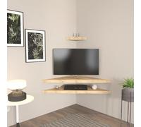 Hanah Home Elegante supporto per TV, larghezza 120 cm, altezza 5 cm, profondità 49 cm, 100% melamina, spessore 8 mm, perfetto per le stanze moderne