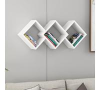 Hanah Home Galaxy, melammina, Bianco, Taglia Unica