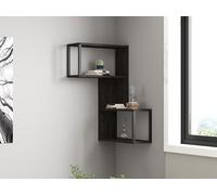 Hanah Home Lecco, melammina, Grigio, Taglia Unica