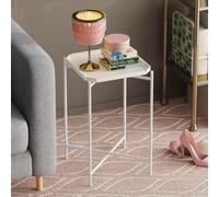 Hanah Home Shb-008-B, Metallo, Bianco, Taglia Unica