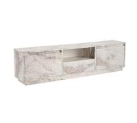 Hanah Home Supporto per TV, melammina, Freesia Marble, Taglia Unica