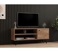 Hanah Home Supporto per TV, melammina, Pino Atlantic, Taglia Unica