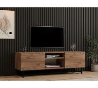 Hanah Home Supporto per TV, melammina, Pino Atlantic, Taglia Unica