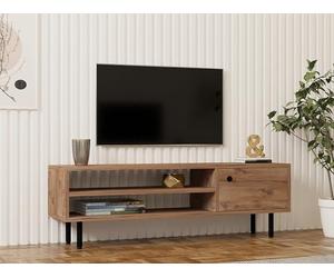 Hanah Home Supporto per TV, melammina, Pino Atlantic, Taglia Unica