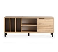 Hanah Home Supporto per TV, melammina, Quercia, Taglia Unica