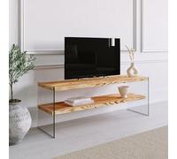 Hanah Home Supporto per TV, Pino, Quercia, Taglia Unica
