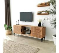 Hanah Home Supporto per TV, Pino, Quercia, Taglia Unica