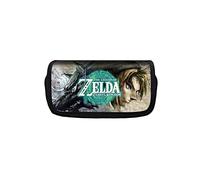 Hanaiette 1pc The Legend of Zelda: Tears of The Kingdom Astuccio anime Cosplay doppio strato, Stile 1, Astuccio per matite