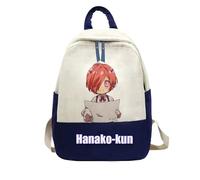 Hanako-kun Zaino unisex Anime Toilet-Bound Hanako-kun Borsa a tracolla grande capacità Student Cartoon Borsa Bookbag Zaino per ragazzi e ragazze 45 x 33 x 10 cm, Tipo 17, 45 x 33 x 10CM
