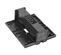 Hanatora Display digitale 4 in 1 pieghevole hub di ricarica della batteria per DJI Air 2S, Mavic Air 2 Drone, caricabatterie multiplo in sequenza accessori di ricarica