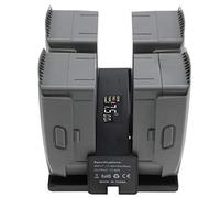 Hanatora Hub di ricarica pieghevole 4 in 1 per DJI Mavic 2 Pro/Zoom/Enterprise, accessori di ricarica multipli con indicatore di carica display LCD