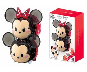 Hanayama 3D Crystal Gallery Puzzle Mickey Minnie Tsum Tsum (41 pezzi)