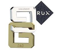 Hanayama Cast G&G Puzzle - Livello 3 di 6 - Gamma media - Include adesivo Crux