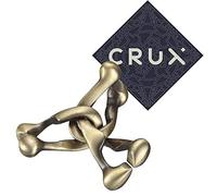 Hanayama Cast Trinity Puzzle - Livello 6 di 6 - Grandmaster Difficulty - Include adesivo Crux