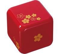 HANAYAMA Karakuri Puzzle Box Lacca Rosso Giapponese Scatola Trucchi in Legno
