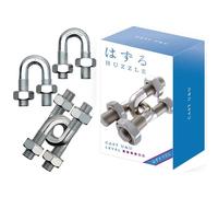 Hanayama Livello 4 Cast Huzzle Rompicapo Puzzle di alta qualità dagli 8 anni in