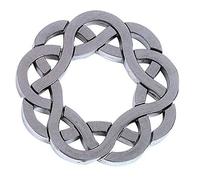 Hanayama Livello 4 Fuso Metallo Rompicapo Puzzle - Sottobicchiere