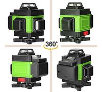 Hancaner Livella 4D 16 Linee con Supporto Treppiede 1.2m, App Control (Spina europea)