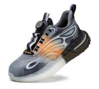 HANCHE Work Safety Shoes for Men And Women, Impact-Resistant And Puncture-Resistant Labour Insurance Shoes, Durable Popcorn Sole Protection Footwear, Steel-Toed Adventure Sneakers(White,EU 39)