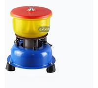 Hanchen Serbatoio vibrante per lucidatrice giada, per lavatrice con pietra di cera gialla, pietra di agata e cera d'oca (15,2 cm, secchio dritto in poliuretano)