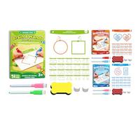 Hand Brain Coordination Game Cards - Educational Learning Toys for Kids | Paper Material Enhances Cognitive Skills Fine Motor Development Interactive Play for Home Classroom 20 pezzi