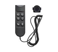 Hand Control with 6-Button Remote for Power Recliners and 5-Pin Lift Chairs