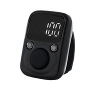 Hand Counter Clicker - 3.3x2.5cm Tracciatore di Rilascio Intelligente Impermeabile | Contatore della Mano Display A LED Digitale con Disegno Ad Anello per Eventi Sportivi Repre