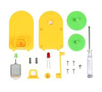 Hand Crank Generator Educational Building Kit, Science Project for Kids Explore Electricity, Experimental Learning Toy to Boys and Girls, Ideal Stem Activities, Homeschool, Classroom Use