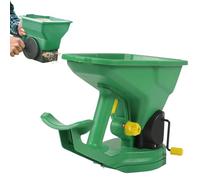 Hand Crank Seeder, 1.5l Capacity Broadcast Dispenser, Adjustable Gear Manual Fertilizer Spreader, Portable Garden Lawn Salt Applicator, Lightweight Yard Farm Planting Tool