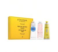 Hand Cream Trio Gift Set Set - Shea Butter, Cherry Blossom And Verbena Scents, Deep Hydration For Dry Hands, Travel Size Skincare Essentials, Luxury Beauty Box For Women, Daily Nourishing Treatment Fo