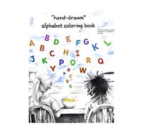 "hand-drawn" alphabet coloring book