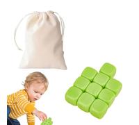 Hand Eye Coordination Training Toy - Stone Catching Game | Colorful Blocks Stacking Toys | Colorful Throwing Game | 10 Blocks in silicone Building Blocks, Stacking Block Educational Toy for Boys