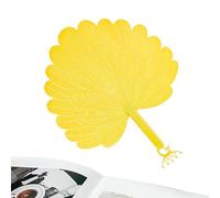 Hand Fan - Portable Tail Shape Tool, Compact Size with Ergonomic Grip, Lightweight Polymer Material, Silent Cooling Action, Foldable Personal Fan for Home, Office, Commuting and Camping Trips