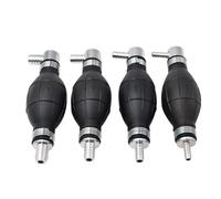 Hand Fuel Pump Line Rubber Aluminum Hand Primer Bulb Diesel Oil Transfer Petrol for Car Boat Marine Outboard(6MM)